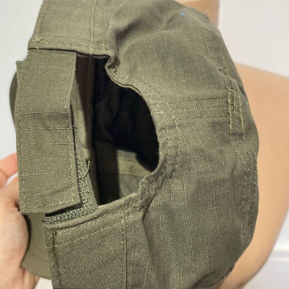 Bio-World Merchandising Men's Olive Green Side Button Tab Cadet Hat One Size - Picture 11 of 11